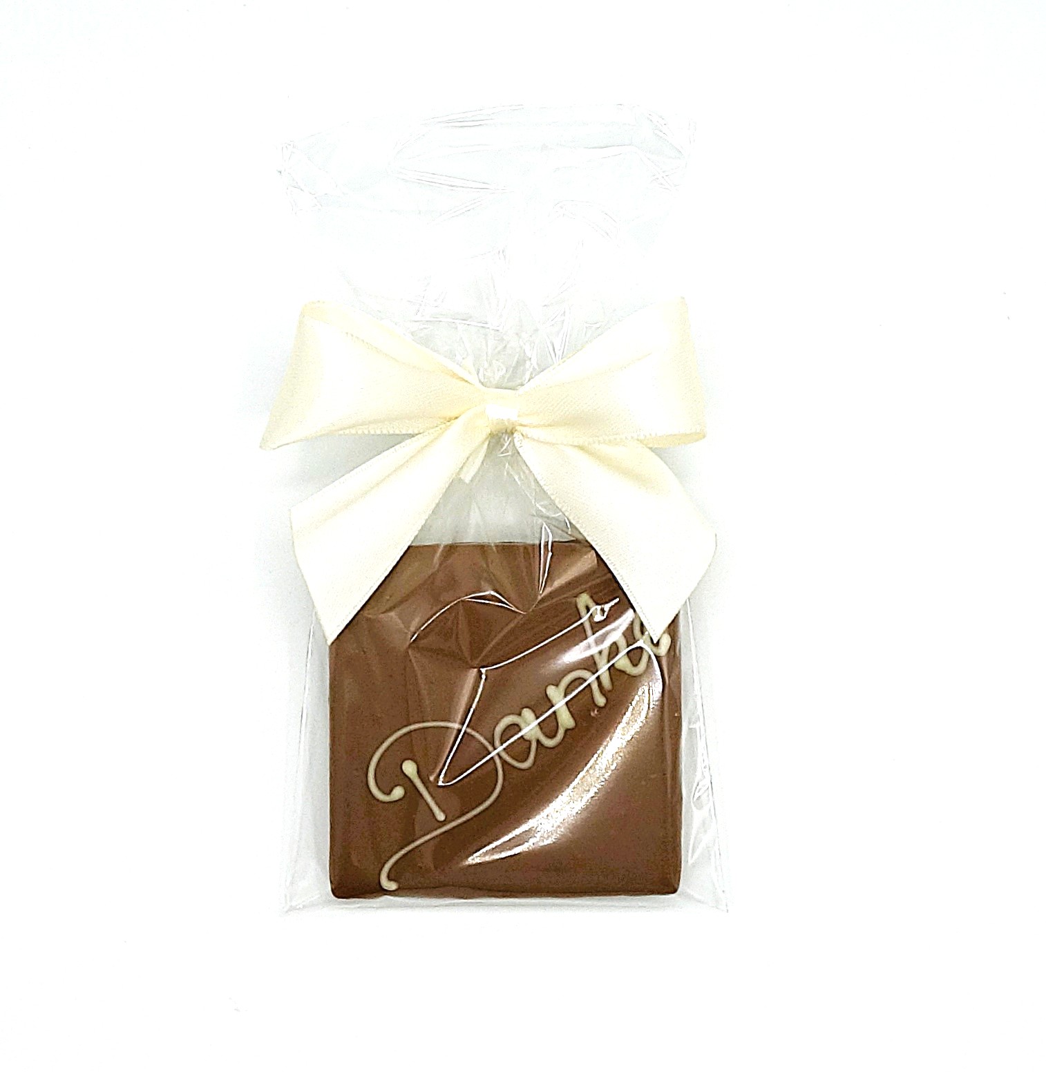 Nougat Täfelchen "Danke"