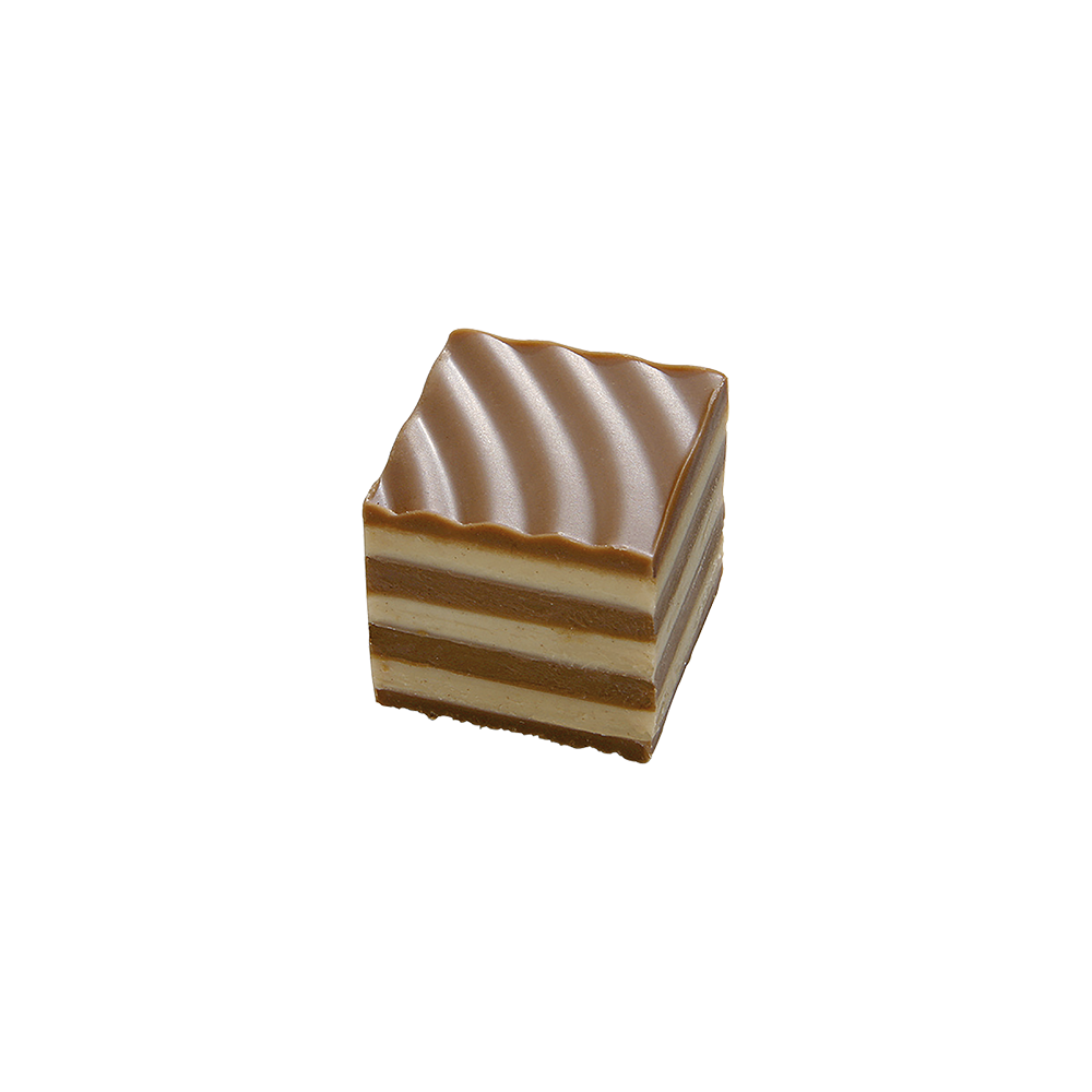 Schichtnougat-Pralinen