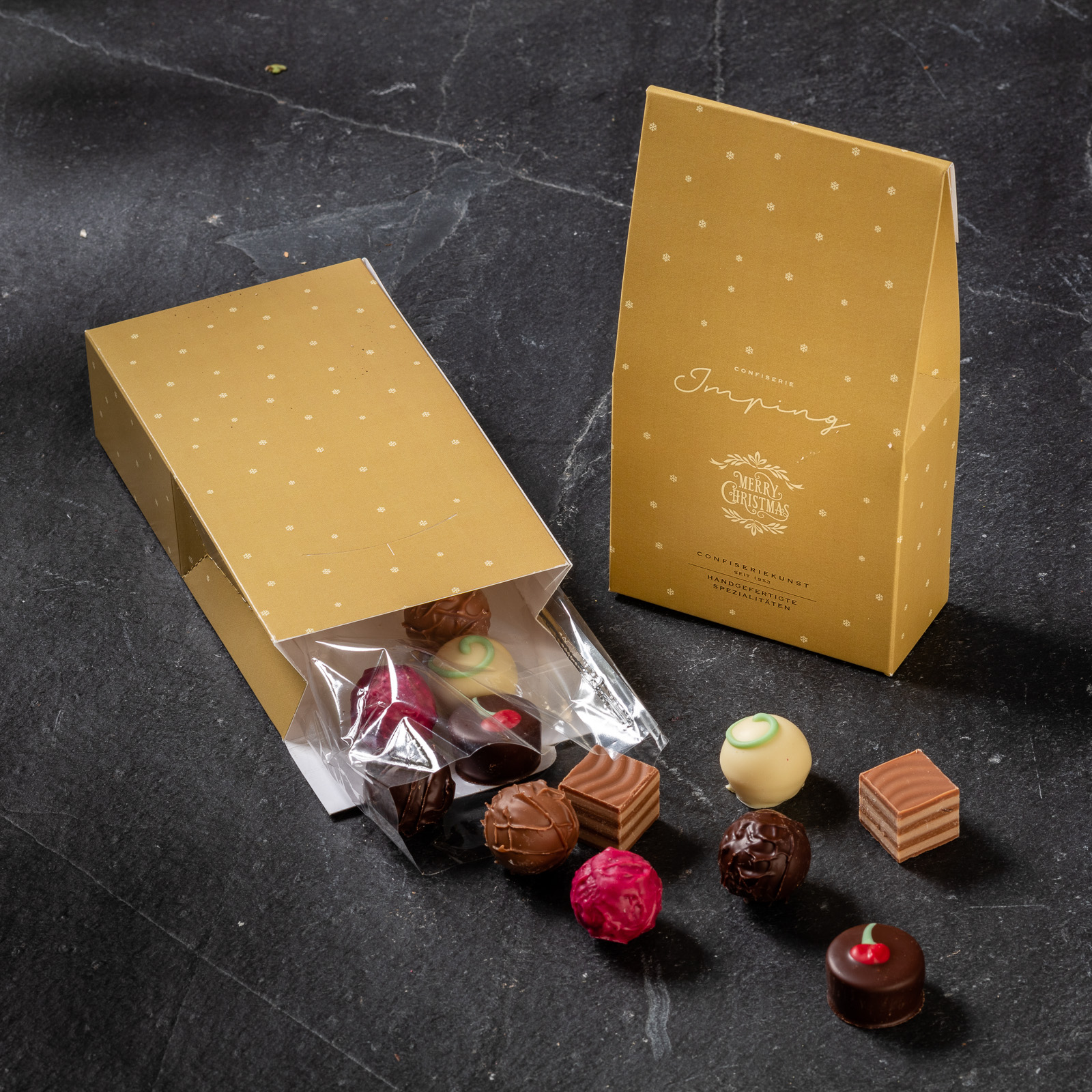 Tüte "Merry Christmas" mit Ihrem Logo